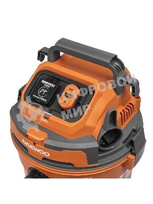 Строительный пылесос Daewoo DAVC 2500SD 1400Вт (уборка: сухая/сбор воды/выдув) оранжевый