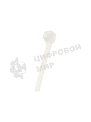 Хомут кабельный 2.5х200 нейл. белый (уп. 100 шт) IEK UHH31-D025-200-100