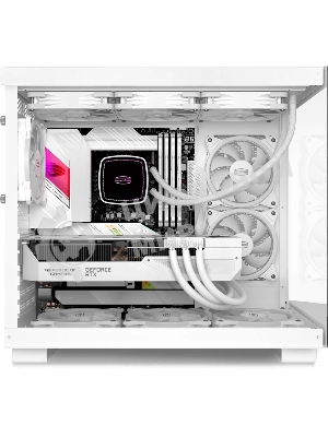 Компьютерный корпус без блока питания Case PCCooler C3T500 ARGB WH, Midi-Tower, TG, 6x120мм ARGB, 1xUSB-C 3.1 + 2xUSB-A 3.0, ATX, mATX, mITX белый