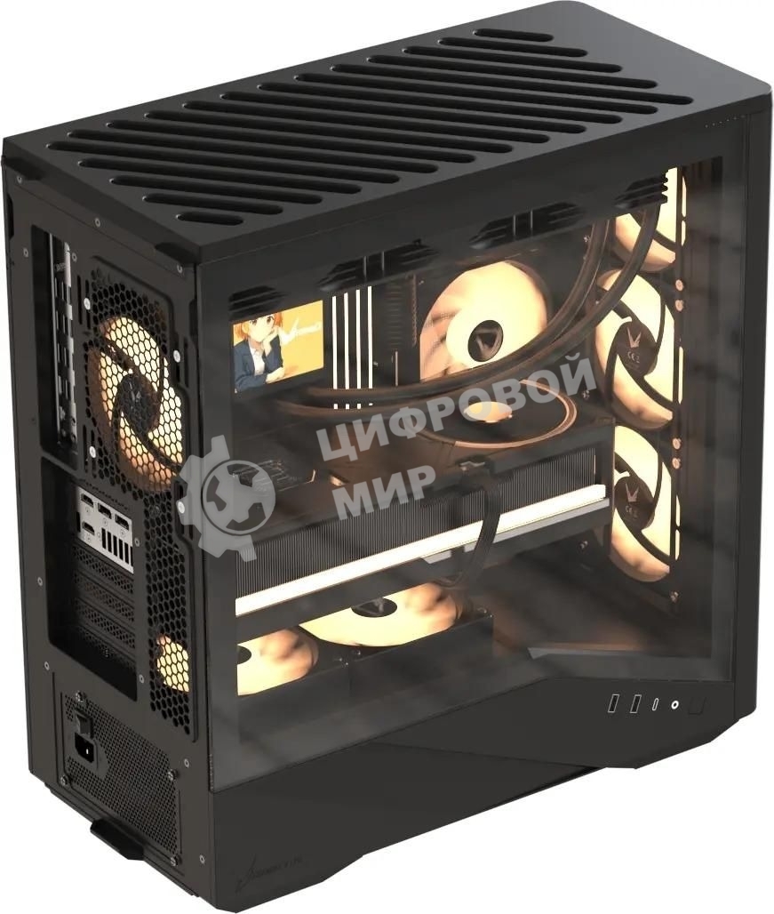 Компьютерный корпус AeroCool/Formula Air Power G9 DUO черный без БП ATX 5x120мм 3x140мм 2xUSB3.0 1xUSB3.1 audio bott PSU