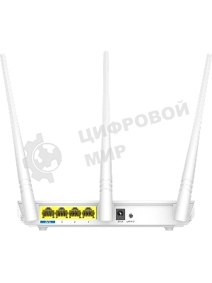 Роутер беспроводной Digma DWR-N302 N300 10/100BASE-TX белый (упак.:1шт)