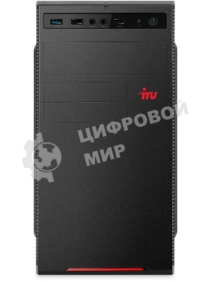 Компьютер IRU Planio 310H6SEV MT i5 12400 (2.5) 16Gb SSD 1Tb UHDG 730 FreeDOS GbitEth 400W черный (RUS) (2113513)