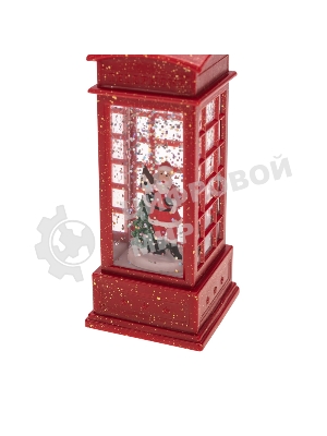 Светильник декоративный (фигура) Neon-night Телефонная будка с эффектом снегопада и подсветкой