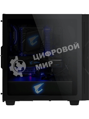 Компьютерный корпус Gigabyte AORUS С300 Gb-AC300G черный без БП ATX 4x120мм 4x140мм 2xUSB 3.0 audio bott PSU