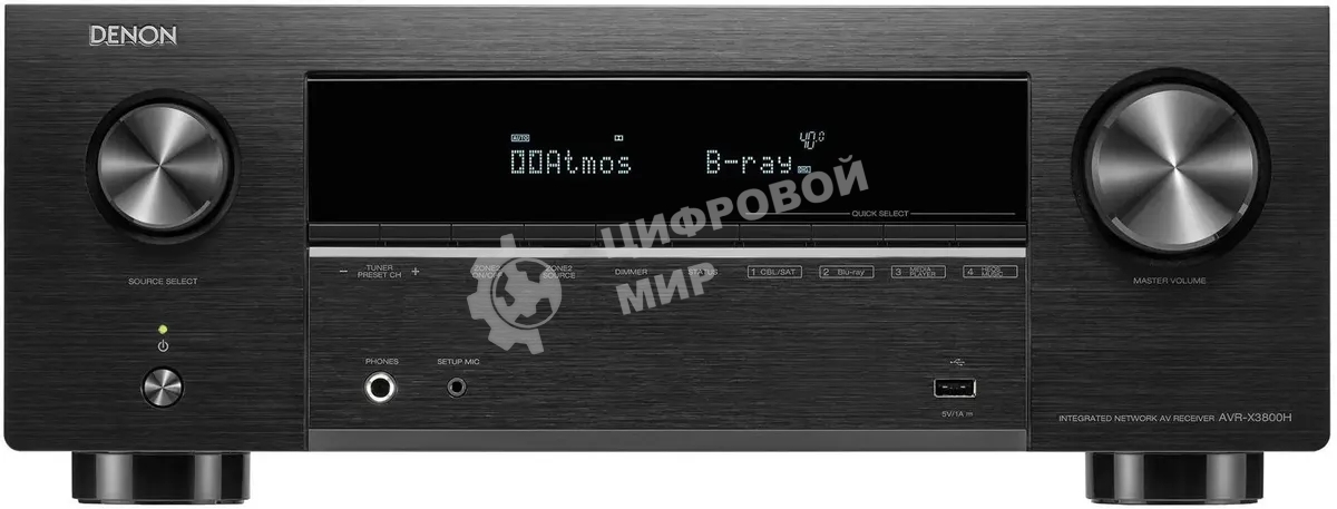 Ресивер AV Denon AVCX3800HBKE2 9.2 черный
