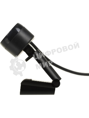 Веб-камера OKLICK OK-C008FH 1920x1080, 30 кадр/с, USB Type-A, микрофон (шумоподавление), автоматическая фокусировка, универсальное крепление