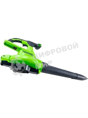 Воздуходув-Садовый Пылесос аккумуляторный GreenWorks GD40BVII, 40V, бесщеточный, без АКБ и ЗУаккумуляторный (2406907)