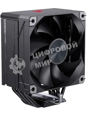 Устройство охлаждения(кулер) Bloody AC-12 Soc-AM5/AM4/1200/1700/1851 черный 4-pin 14-26dB Al+Cu 230W 582gr Ret (AC-12-230-BK)