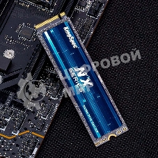 Накопитель SSD KingSpec NX-512, 512Gb, PCIe 3.0 x4, M.2 2280, NVMe, R/W 3400/3100
