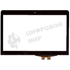Сенсорное стекло (тачскрин) для Lenovo ThinkPad Edge E431 Touch, черное