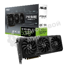 Видеокарта ASUS PRIME-RTX 5070TI-O16G RTX 5070TI HDMIx1,DPx3,16G,D7