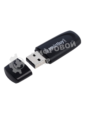 Флешка USB Smartbuy Scout Black (SB032GB3SCK), 32Gb, USB 3.0, R/W 100/40, черный
