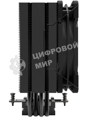 Кулер для процессора Zalman CNPS9X PERFORMA PLUS ARGb черный, 120 мм, алюминий/медь, 2000 об/мин, 29.7 дБ, 4 pin, 220 Вт, 157 мм