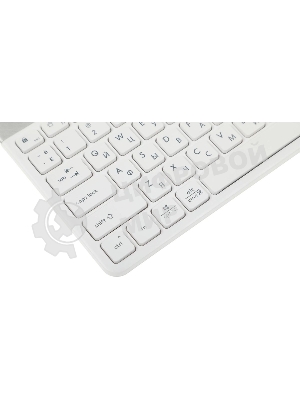 Комплект клавиатура+мышь A4Tech FStyler FB2535C беспроводной, USB + Bluetooth, 2000 DPI, белый