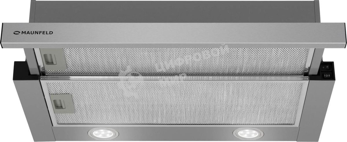 Вытяжка встраиваемая Maunfeld VS Light 60 нержавеющая сталь, 60 см, 520 куб. м/ч, 56 дБ