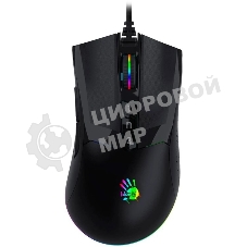 Мышь проводная A4Tech Bloody W90 Max черный, 10000 dpi, USB, кнопки - 10