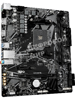 Материнская плата Gigabyte A520M H ARGB, AM4, AMD A520, 2xDDR4, 4xSATA, 1xM.2, 1xPCIe 3.0 x16, 1xPCIe x1, 1xHDMI, 1xDP, 1x1Gb LAN, 4xUSB-A 5Gbps, 2xUSB-A 2.0, 1xPS/2, 3x3.5 мм, 7.1, mATX