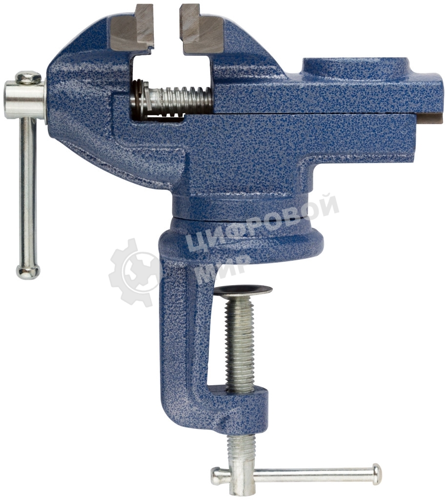 Тиски FIT 59506настольные, усиленные, поворотные 65 мм