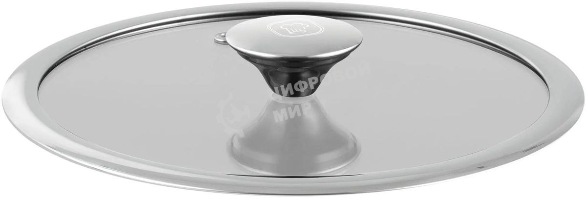 Крышка Rondell Modern RDA-1740, 28 см, руч.серый