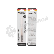 Сверло по металлу Kranz KR-91-5500 2мм Р6М5 ТИТАН шестигранный хвостовик DIN 338 (уп.1шт)