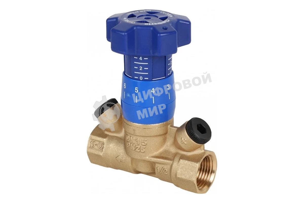 Клапан балансировочный PN25 1/2'