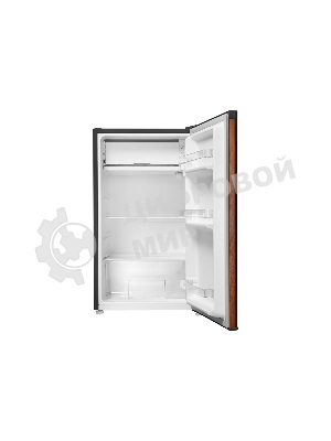 Холодильник Maunfeld MFF83WD дерево/черный мат. однокамерный 85л