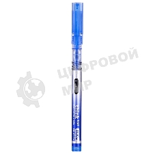 Ручка роллер Deli Think (EQ300-BL) синий, d=0.5мм, синие чернила, игловидный пишущий наконечник