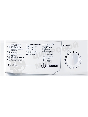 Стиральная машина Indesit IWSD 51051 CIS белый, загрузка фронтальная 5 кг, 1000 об/мин., класс: А