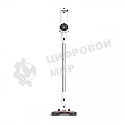 Пылесос вертикальный BQ VCA0103H белый/черный, 2 в 1 вертикальный и компактный/технология циклон, эффективный сбор пыли и простота экплуатации/Quiet performance, низкий уровень шума/до 30 мин непрерывной работы/для эффективной уборки удобный индикатор зар