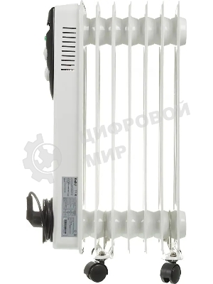 Обогреватель масляный Ballu Classic BOH/CL-07WRN (7 секций), белый, 1500 Вт, 20 м2, термостат