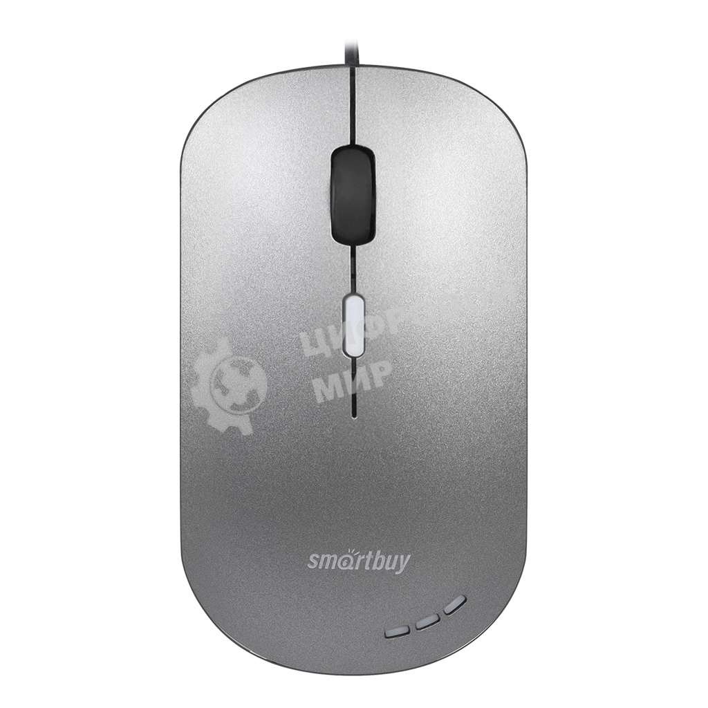 Мышь проводная Smartbuy (SBM-288-G) серый металлик