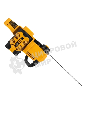 Пила цепная аккумуляторная бесщет. Denzel RCS 400-62, 400 мм, Li-ion, 62В