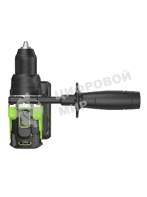 Дрель-шуруповерт аккумуляторная Greenworks GD24DD140 24V, 70/140Нм,Anti-kickback,2х4Ач,ЗУ,кор 3707607CUD