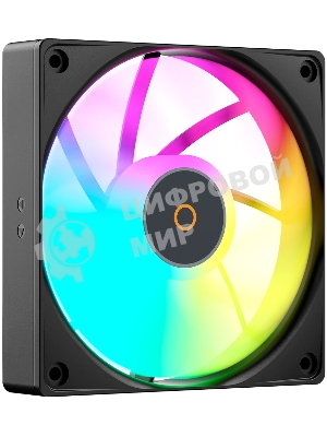 Кулер для процессора Ocypus Delta A40 EX BK Digital, 120мм ARGB FAN, Top Display Panel, 4 HEAT PIPES, 4-PIN PWM, 500-1800 RPM, 29DBA, HYDRO BEARING, LGA115X/1200/1700/18XX, AM4/AM5