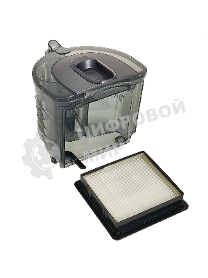 Пылесос Delta DL-0853 серый/фиолетовый, 400/2400 Вт, уборка сухая, пылесборник контейнер 4 л