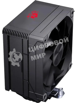 Устройство охлаждения(кулер) Bloody AC-12 Soc-AM5/AM4/1200/1700/1851 черный 4-pin 14-26dB Al+Cu 230W 582gr Ret (AC-12-230-BK)