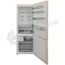 Холодильник Schaub Lorenz SLU S620E3E бежевый двухкамерный 333/128л морозилка снизу, No Frost