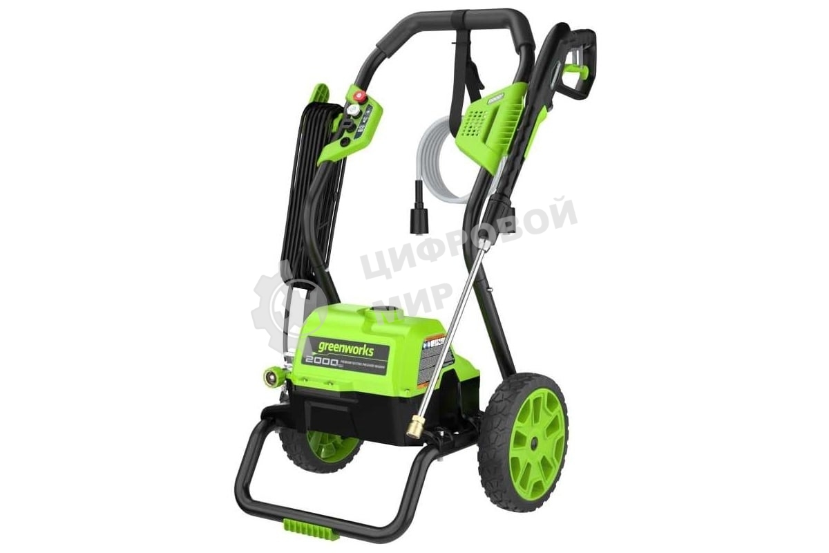 Мойка высокого давления GreenWorks GPW2000 140 bar электрическая (5106707)