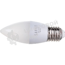 Лампа светодиодная SAFFIT SBC3709 (55129) 9Вт Е27 белый матовая свеча