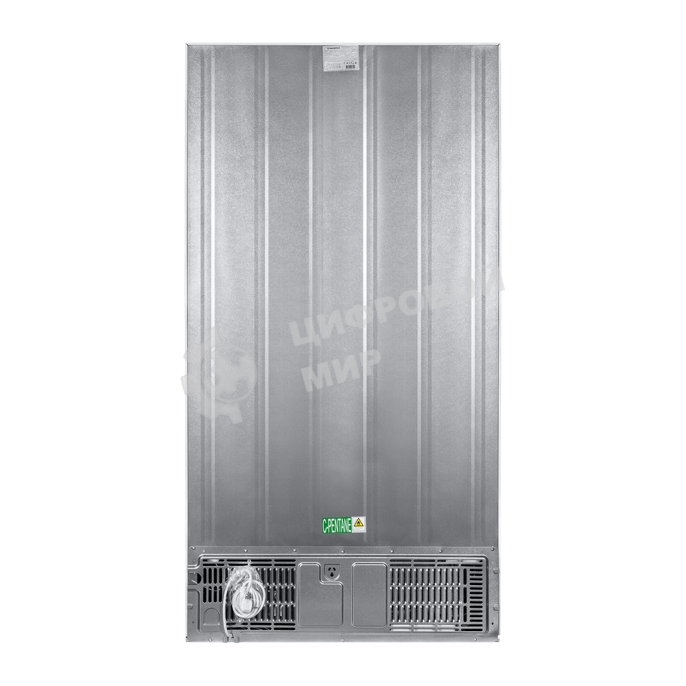 Холодильник Maunfeld MFF177NFW Slim Inverter белый двухкамерный 352/198л морозилка слева, No Frost, Side by Side