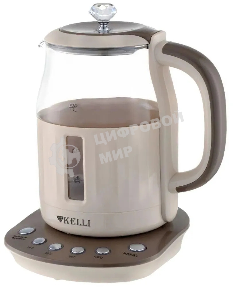 Чайник электрический Kelli KL-1373 кофейный