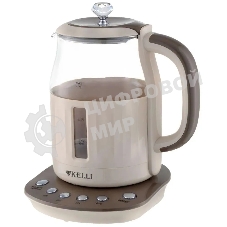 Чайник электрический Kelli KL-1373 кофейный