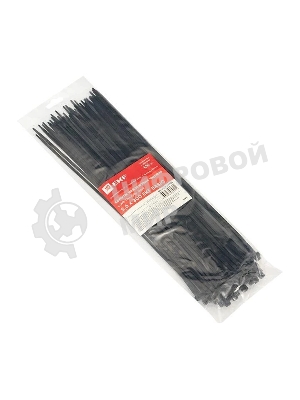 Хомут нейлоновый черный EKF Basic plc-cb-3.6x300 (3,6х300) (100 шт.)