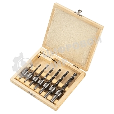 Набор сверл зенкеров Denzel по дереву, 3-10 мм, 7 шт