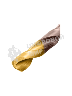 Набор сверл по металлу Denzel 1-13 мм, Р6М5К8-TiN, Golden Tip, 25 шт