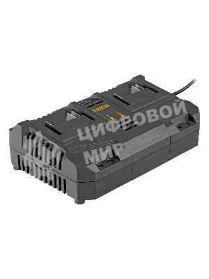 Устройство зарядное для аккумуляторов двухпортовое Denzel BCH-20-4.0x2, Li-Ion, 20 В, 4.0 А