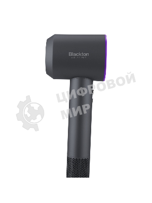 Фен Blackton Bt HD1818M серый/фиолетовый, 1800 Вт, ионизация