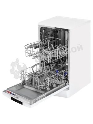 Посудомоечная машина Maunfeld MWF45220W, белый, 44.8 см, 10 компл., 49 дБ, класс A++