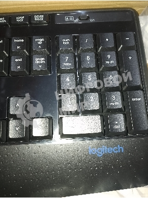 (Б/У) Беспроводная клавиатура/мышь LOGITECH MK345 RUS 920-006490 [Cм.описание!]