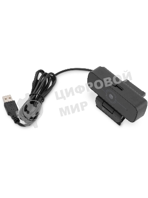 Веб-камера OKLICK OK-C001FH 1920x1080, 30 кадр/с, USB Type-A, микрофон (шумоподавление), универсальное крепление
